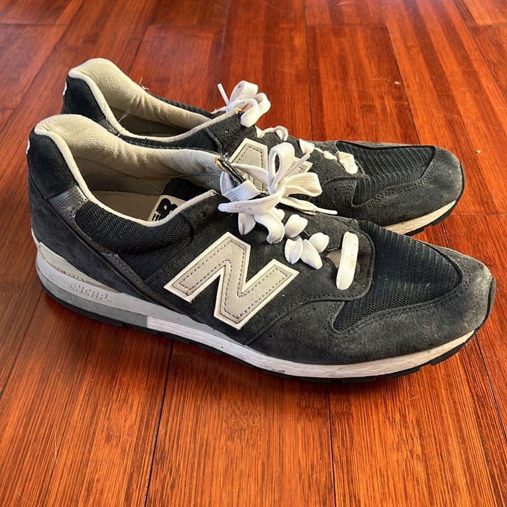 New Balance Suede Blue Sneakers Size 11